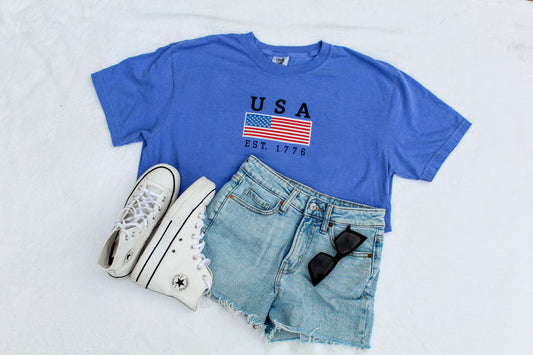 USA Flag T-shirt