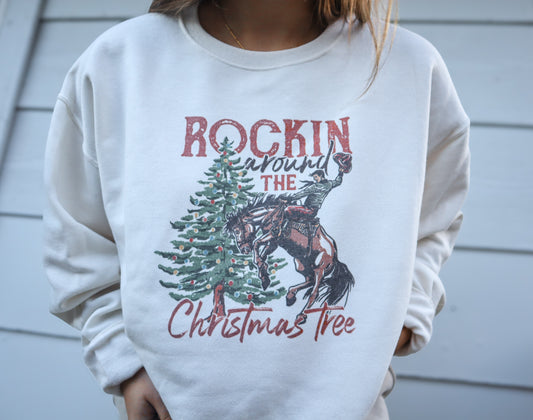 Rockin’ Around the Christmas Tree Crewneck