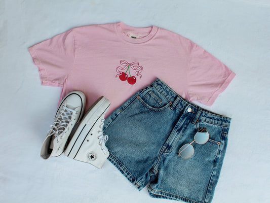 Cherry Bow T-Shirt