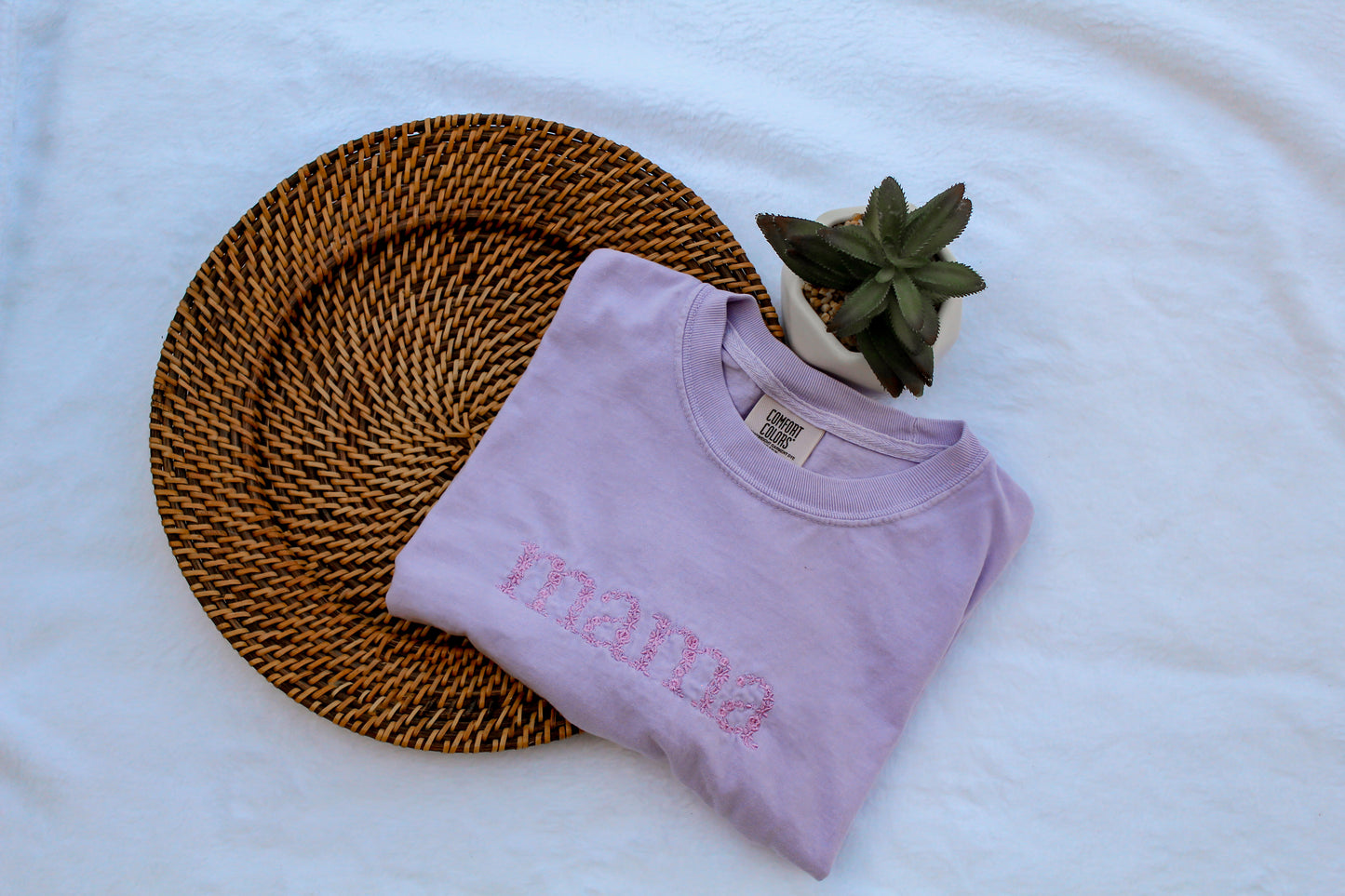 mama flower T-shirt